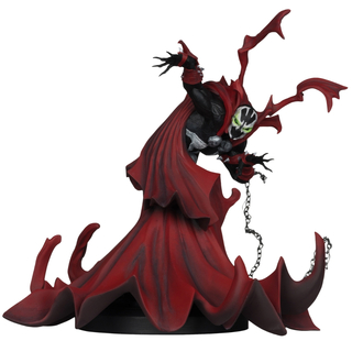 SPAWN: BLACK WHITE & RED ALL OVER - SPAWN BY GREG CAPULLO (RESIN)