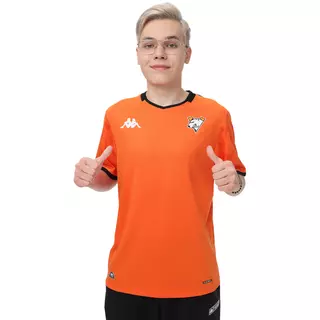 Virtus.pro Kappa jersey 2025/2026 orange, size XS