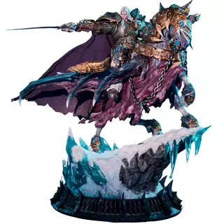 Blizzard World of Warcraft – Lich King & Invincible Statue