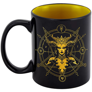 Mug Diablo IV: Lilith «Gold Edition», 11 OZ (330 ml)  with Gift Packaging