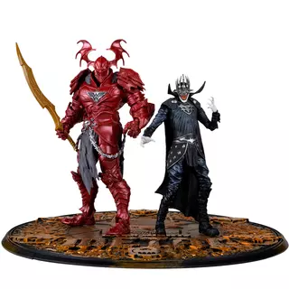 DC Multiverse Batman Who Laughs (Knight Armor) & The Merciless (Dark Multiverse) 7in Figure and Mega Figure McFarlane Collector Edition 2pk #4