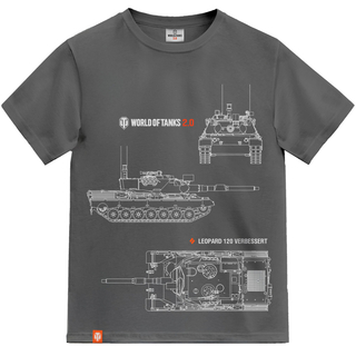 Wargaming, World of Tanks 2.0 Limited Edition T-shirt grau, S