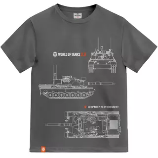 Wargaming, World of Tanks 2.0 Limited Edition T-shirt grey, XL