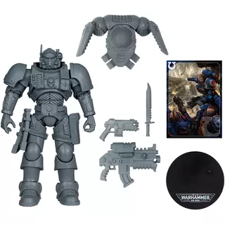 Warhammer 40,000 Lieutenant in Phobos Armour (Ultramarines) Artist Proof 7in Figure McFarlane Toys