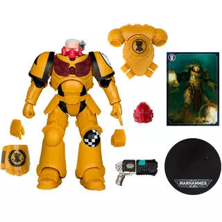 Warhammer 40,000 Intercessor Sergeant (Imperial Fist) Gold Label 7in Figure McFarlane Toys