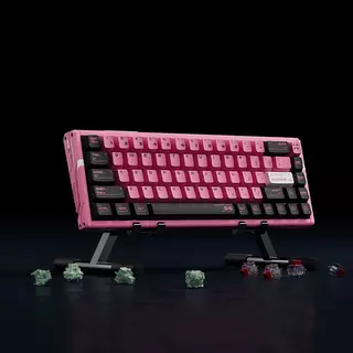 ATK RS6 Ultra Sakura Warrior - геймърска клавиатура с Hall Effect