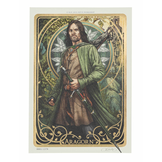 Ο Άρχοντας των Δαχτυλιδιών : Art Print-Aragorn Art Card