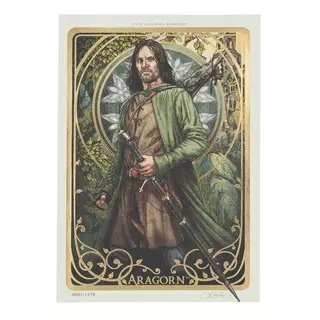 The Lord of the Rings : Art Print-Aragorn Art Card