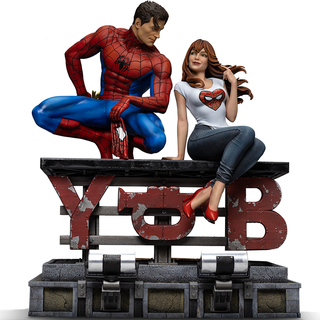 Marvel Comics -Spider-Man and MJ -Diorama 1/6 Scale