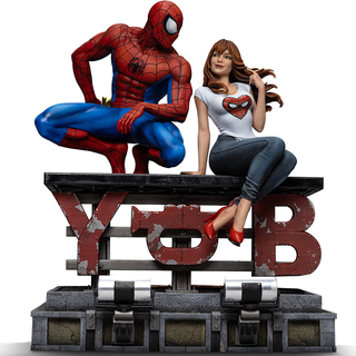 Marvel Comics -Spider-Man and MJ -Diorama 1/6 Scale