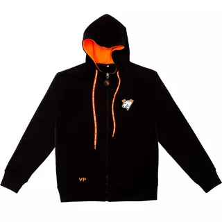 Virtus.pro basic collection φούτερ με φερμουάρ μαύρο, XXL