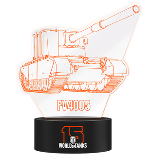 WoT 15 Anniversary Acrylic Lamp