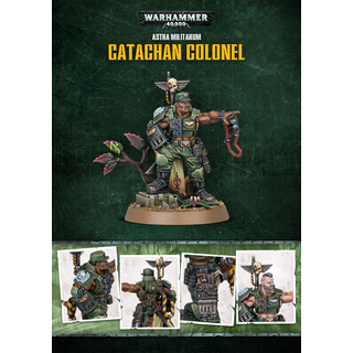 Warhammer 40k Games Workshop Astra Militarum Catachan Colonel - Limited Edition