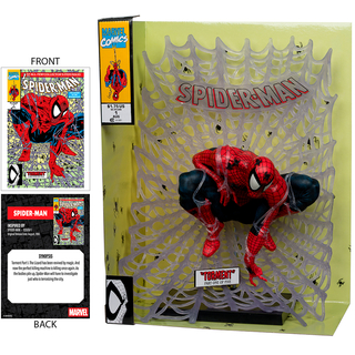 Marvel Spider-Man 1:6th Scale Collectible with Scene (Spider-Man #1) McFarlane Toys