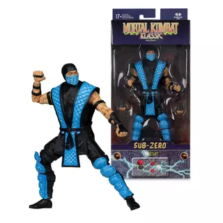 Mortal Kombat Klassic Sub-Zero 7in Action Figure McFarlane Toys