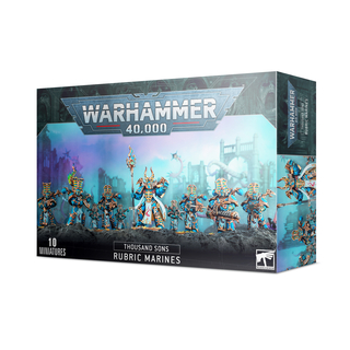 Warhammer 40,000 - Thousand Sons: Rubric Marines 10 miniatűr