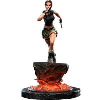 Tomb Raider - Miniature Statue - Lara Croft: The Sanctuary of Flame