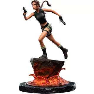 Tomb Raider - Miniature Statue - Lara Croft: The Sanctuary of Flame