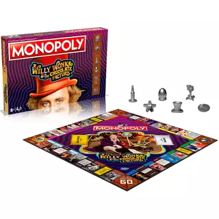Monopoly - Willy Wonka és a csokoládégyár angol nyelven