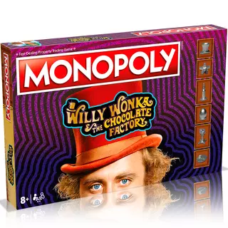 Monopoly - Willy Wonka és a csokoládégyár angol nyelven