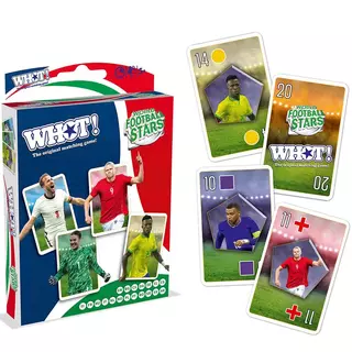 World Football Stars WHOT! Card Game Multillingual