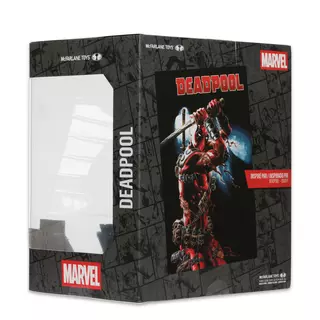 Marvel Deadpool 1:10th Scale Collectible with Scene (Deadpool #1) McFarlane Toys