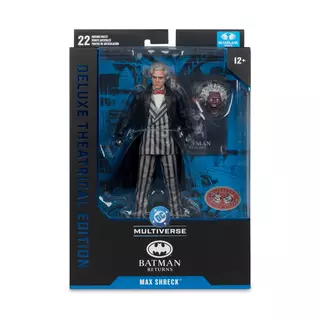 DC Multiverse Max Shreck (Batman Returns) 7in Action Figure (Deluxe Theatrical Edition) McFarlane Toys Red Platinum Edition