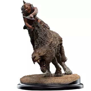 Weta Workshop The Lord Of The Rings - Sharku On Warg Miniature Statue