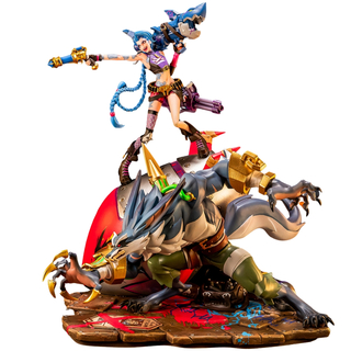 PureArts 2XKO : Jinx & Warwick 1/10 Scale Diorama