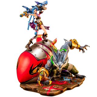 PureArts 2XKO : Jinx & Warwick 1/10 Scale Diorama