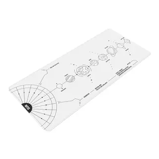 Dark Project Gaming Mousepad, Terra Nova White, XL