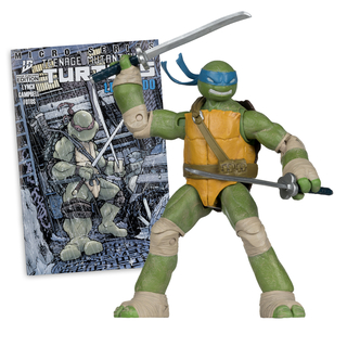 Teenage Mutant Ninja Turtles (Page Punchers) Leonardo 5in Action Figure with Comic McFarlane Toys