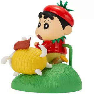 Bandai Crayon Shinchan - Vignette figurka Zeleninový kostým
