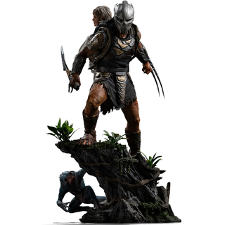 Iron Studios Predator: Badlands - Predator Dek & Thia Art Scale 1/10