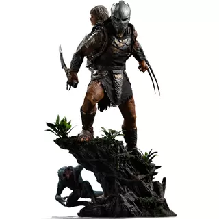 Iron Studios Predator: Badlands - Predator Dek & Thia Art Scale 1/10