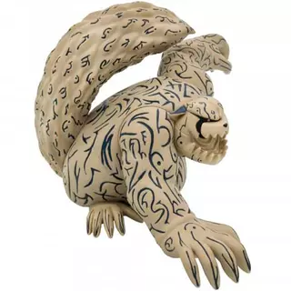 Bandai NARUTO SHIPPUDEN SOFT VINYL FIGURE-SHUKAKU & GAMABUNTA-(A:SHUKAKU)