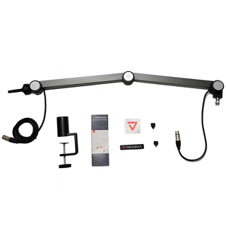 THRONMAX S2 CASTER Boom Arm Stand (Build-in USB-C 3 meters), Dark Gray