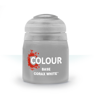 Warhammer 40,000 Paint - WH Colour -  Base: Corax White (12Ml) 1 Bottle