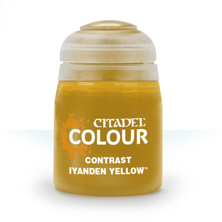 Warhammer 40,000 Paint - WH Colour - Contrast: Iyanden Yellow (18Ml) 1 bottle