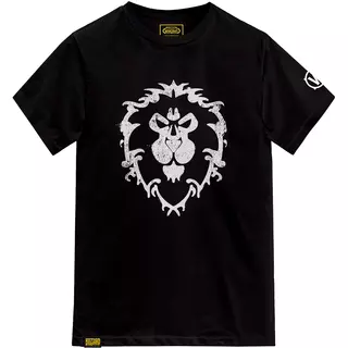 Camiseta World of Warcraft Alliance Classic, color: negro, talla: L
