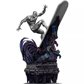 Iron Studios Marvel - Infinity Gauntlet Diorama - Silver Surfer Deluxe Art Scale 1/10