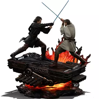 Iron Studios Star Wars - Anakin Vs Obi Wan Art Scale 1/10