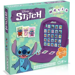 OUTLET Winning Moves Top Trumps Match - Stitch Multilingual Board Game