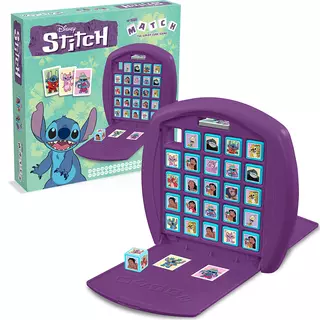 Winning Moves - Lilo & Stitch Top Trumps Match - The Crazy Cube Game New Version