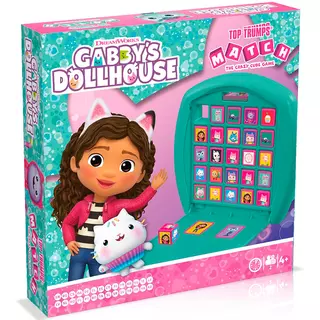 Winning Moves Top Trumps Match (New Build) Gabby's Dollhouse Multillingual