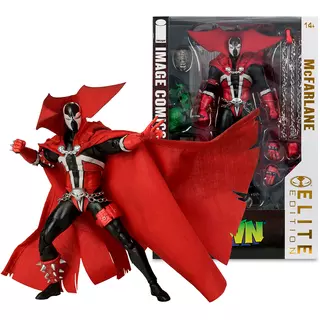Spawn (Image Comics Founders Series) 7in Deluxe Action Figure McFarlane Elite Edition
