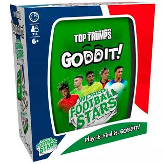 Winning Moves - Goddit! World Football Stars Top Trumps Card Game Multillingual