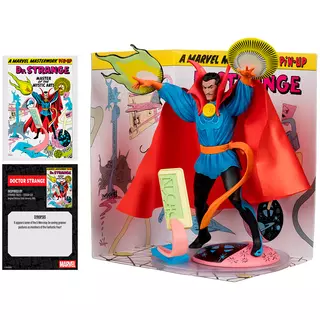Marvel Doctor Strange 1:10th Scale Collectible with Scene (Strange Tales #128)  McFarlane Toys