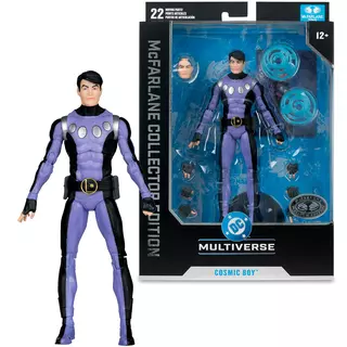 DC Multiverse Cosmic Boy (Final Crisis) 7in Action Figure McFarlane Collector Edition #51 Collector Edition  (Final Crisis) [Chase]