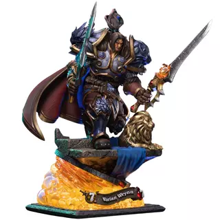 HEX Blizzard Hearthstone Varian Wrynn 1/6 Scale Premium Statue